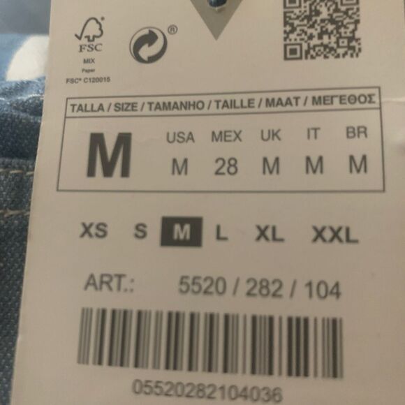 Zara NEW Striped Short overalls - Picture 10 of 10